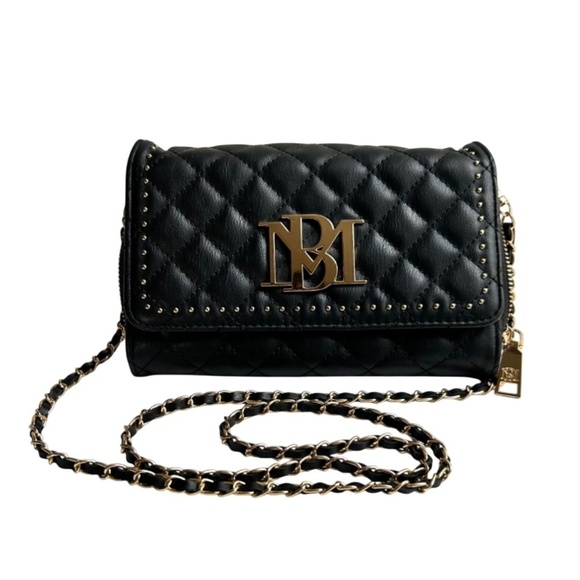 BADGLEY MISCHKA Quilted Chain Crossbody Bag NWOT - Picture 2 of 12